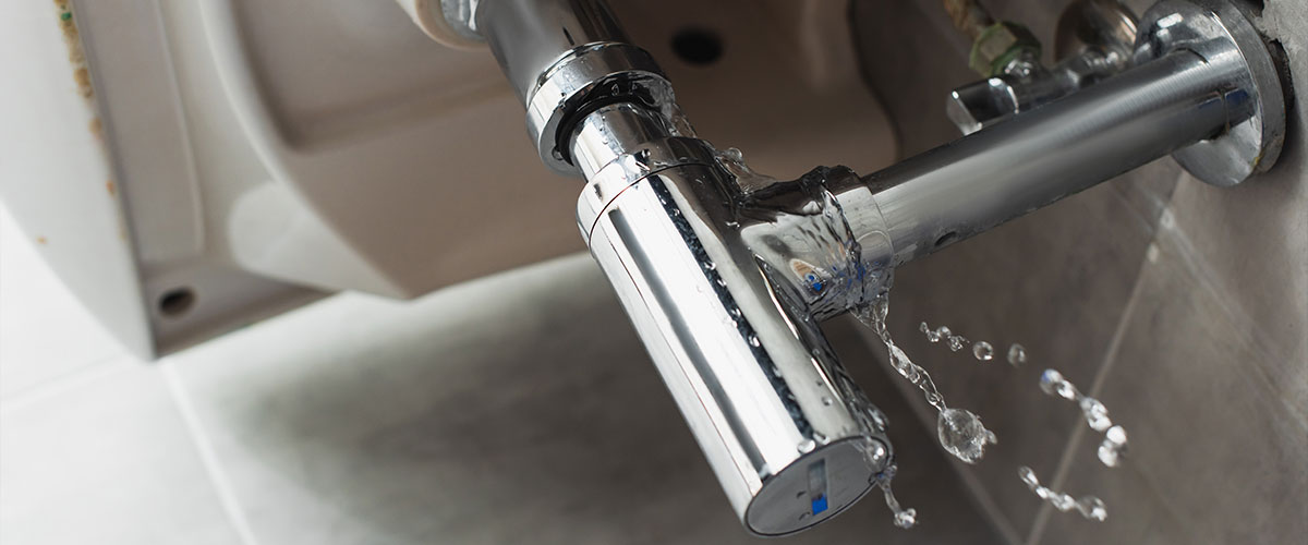 Leaking Water Pipe